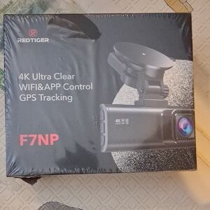 4K Ultra Clear Car Dash Cam - Black